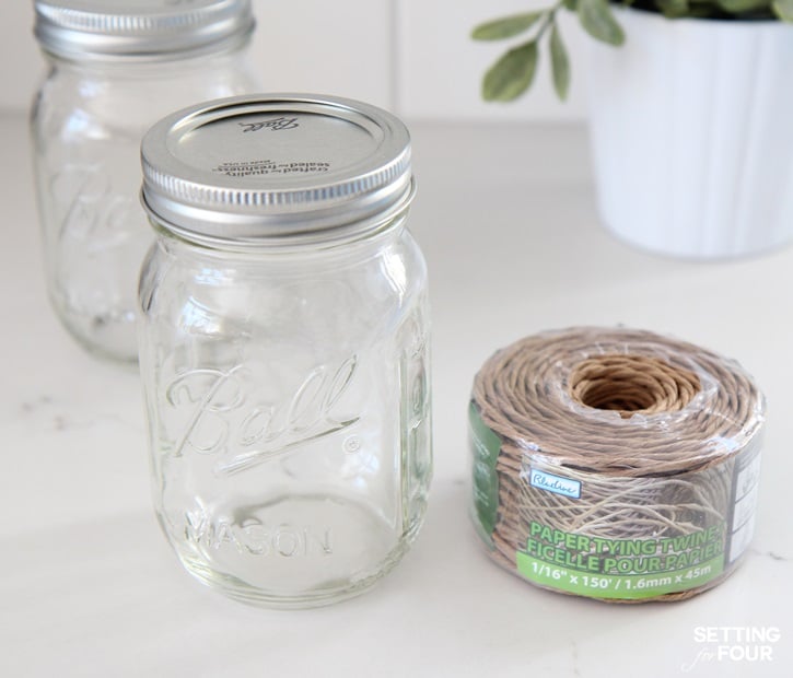 DIY Mason Jar Hangers