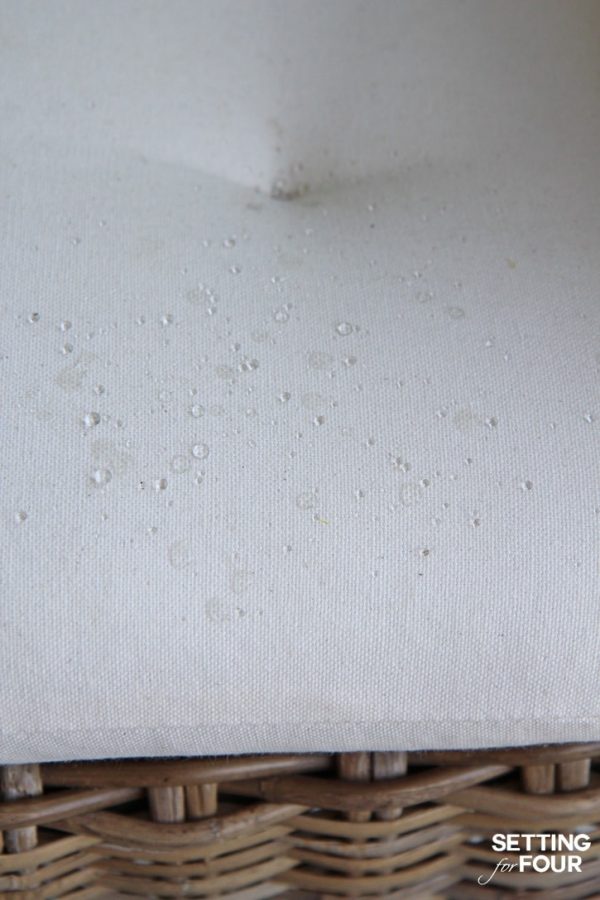 How to Make Outdoor Waterproof Cushions DIY Hack Setting For Four