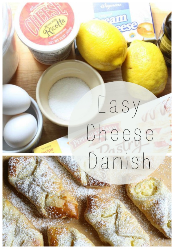 No fuss dessert - easy cheese danish!