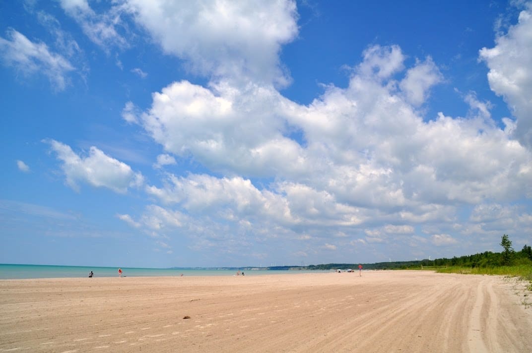 Lake Erie beach