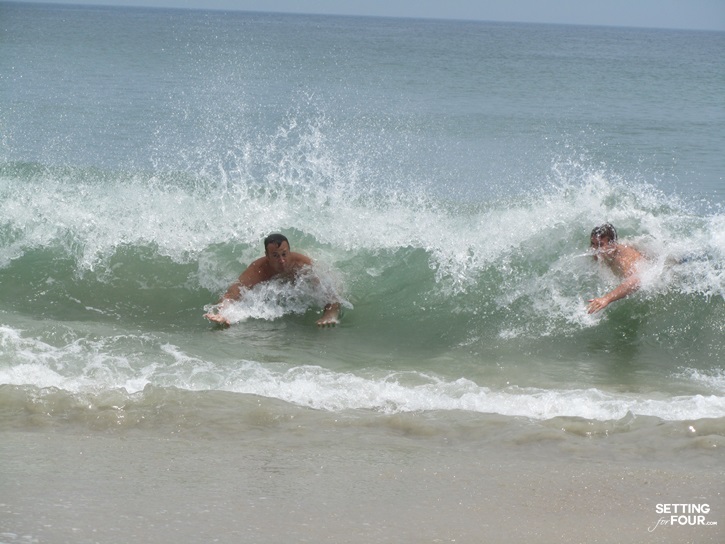 Body surfing