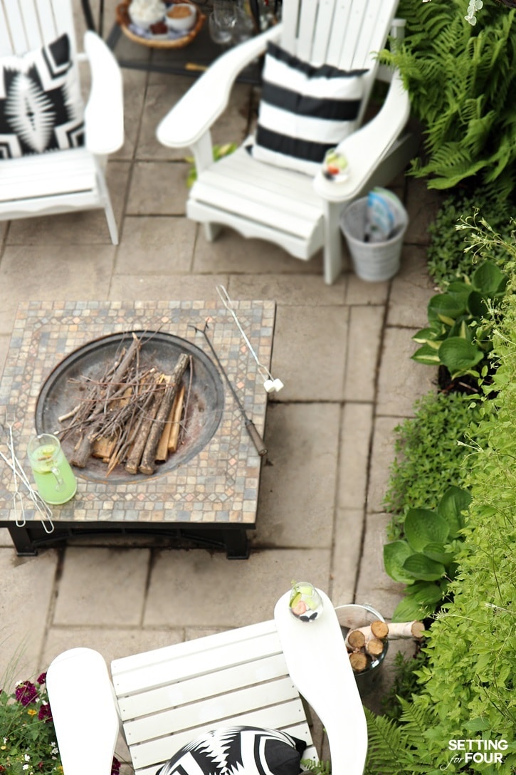 Outdoor seating ideas for the home.