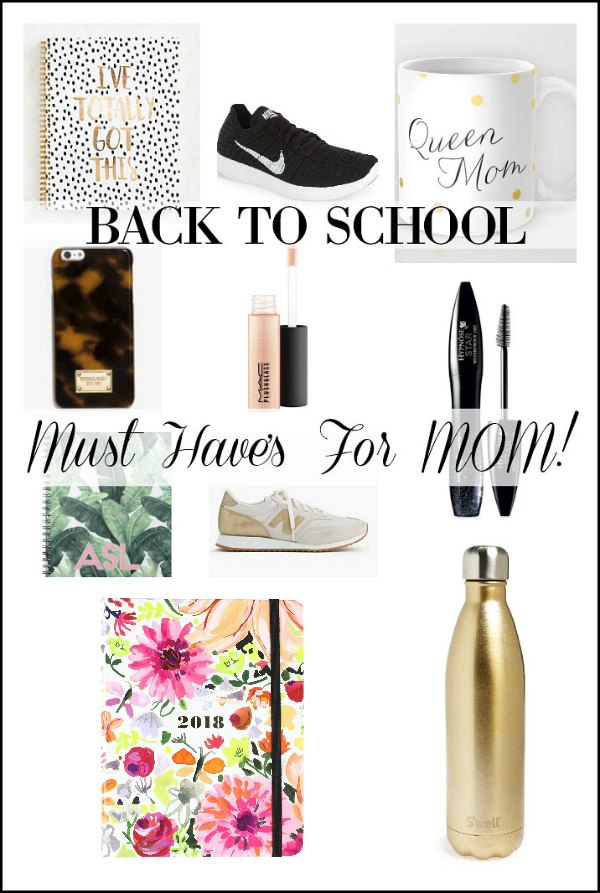 Back to School Mom MUST HAVE Items! See all the fashion and organization essentials an on-the-go Mom needs to tackle another busy school year!