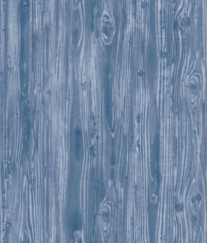 Wood Grain Indigo Blue wallpaper - this is peel and stick and removable!