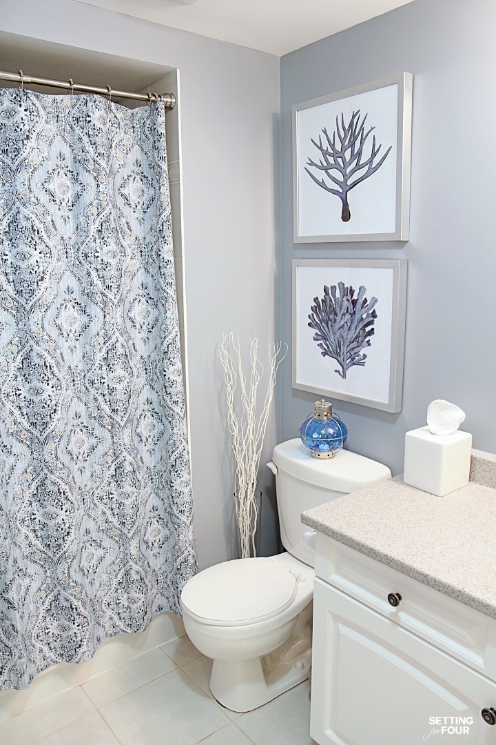 Like this look? Check out the complete Decor and Furnishings Resource List for this beautiful Bathroom to see where you can get these items for your home!