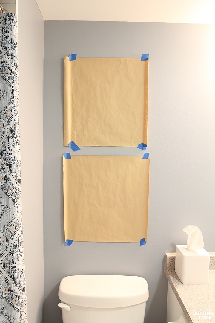 How to hang pictures - correct height measurements.