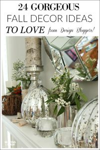 24 GORGEOUS Fall Decor Ideas to LOVE from Design Bloggers!