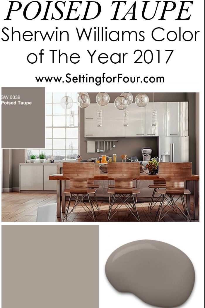 Sherwin Williams Poised Taupe Color Of The Year 2017