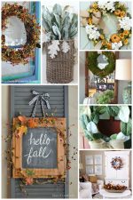 7 Fabulous DIY Fall Wreaths for your front door!