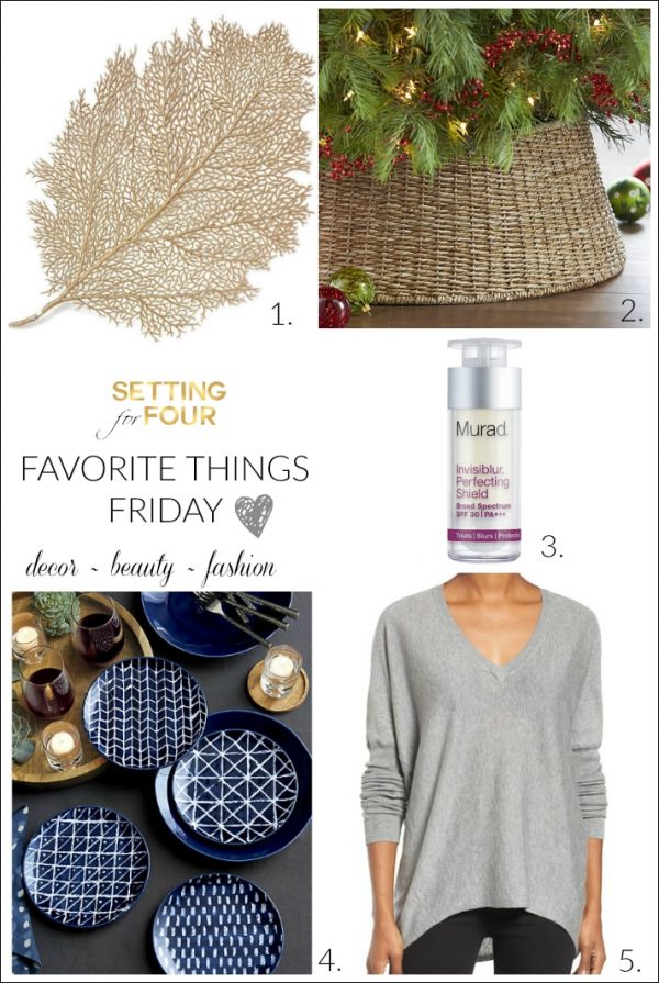 Favorite Things Friday! Beauty, Fashion and Decor - Setting For Four ...