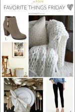 See my Favorite Things Friday list - decor, fashion and DIY projects that I love!