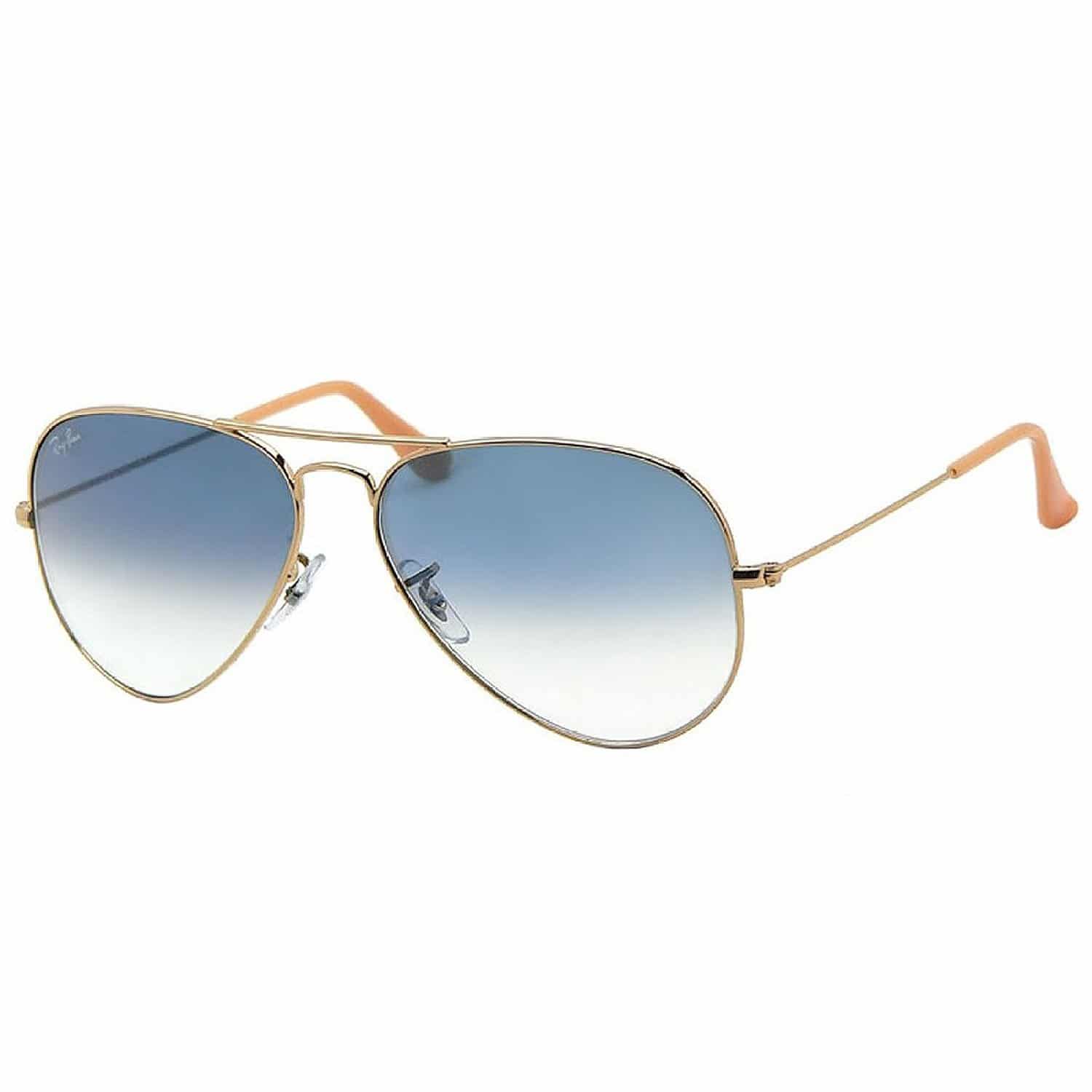 Ray-Ban aviator sunglasses - These aviators are true classics! They looked cool on Tom Cruise in Top Gun and will make your guy look cool too! 