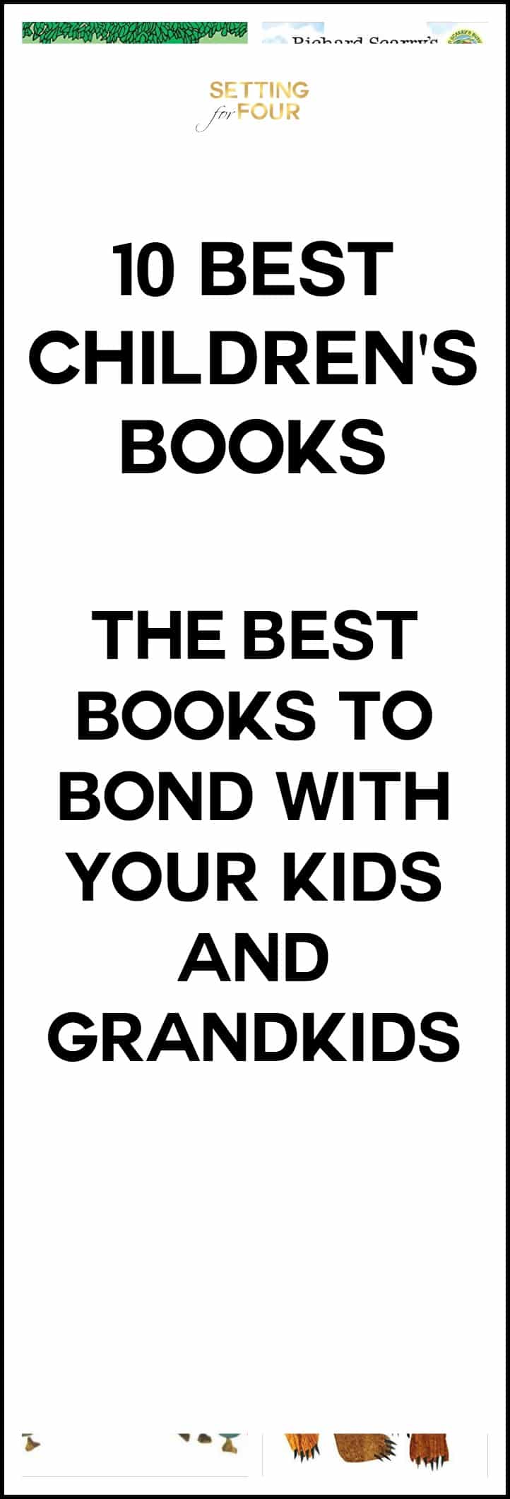 10 + Best Kids Books For Bonding And Learning - these children's stories are an essential part of kids learning, stimulating their imagination and bonding with family members. They are timeless classics that are so fun to read with the kids - great gift ideas! 