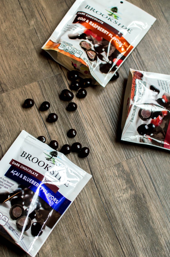 Brookside Chocolate - the perfect snack and dessert. It's great as an on-the-go snack with it's resealable bag! #ad