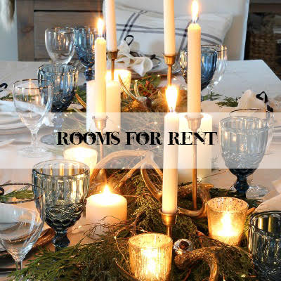 Christmas Lights at Night Home Tour at Rooms FOR Rent