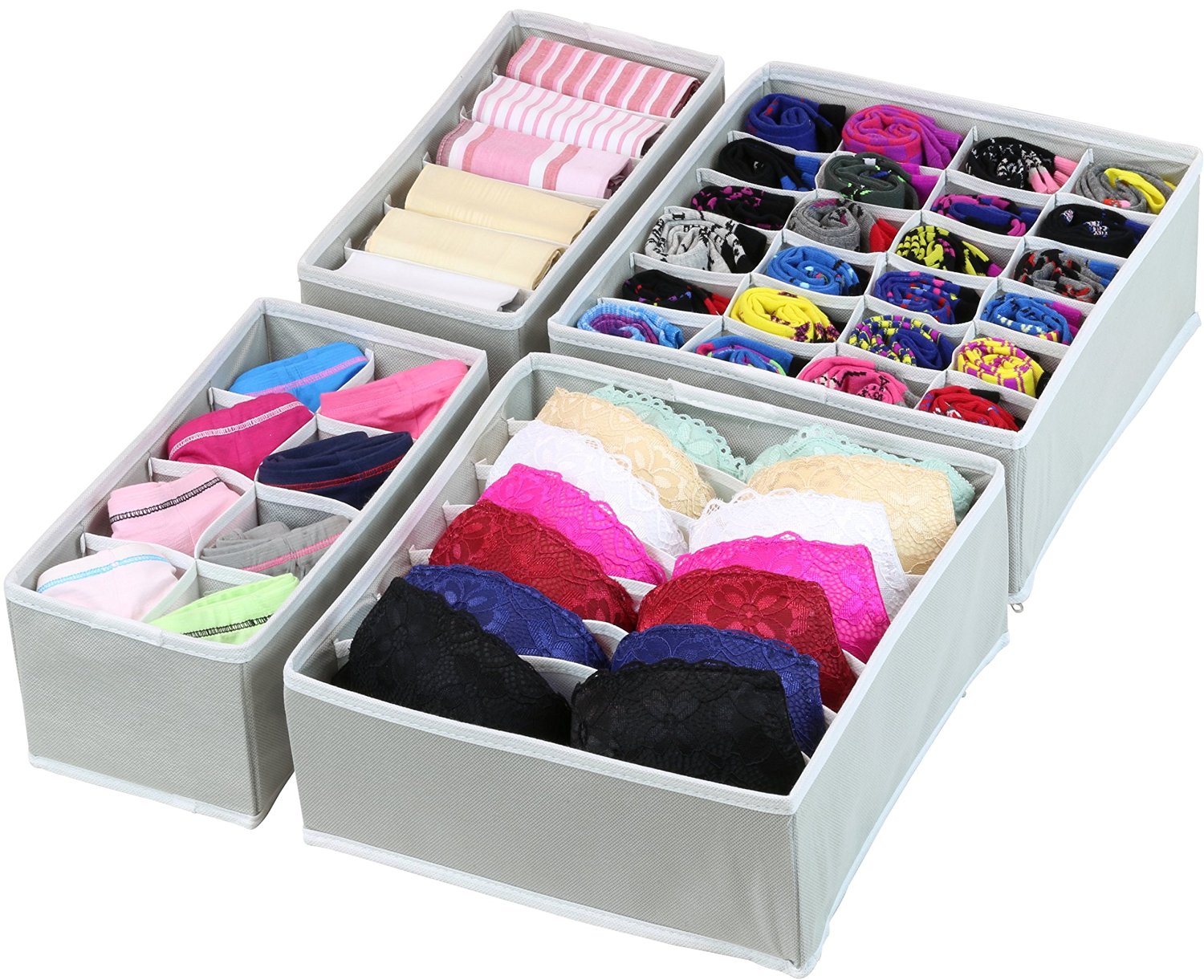 Underwear and sock organizer and 10 brilliant closet organization ideas!