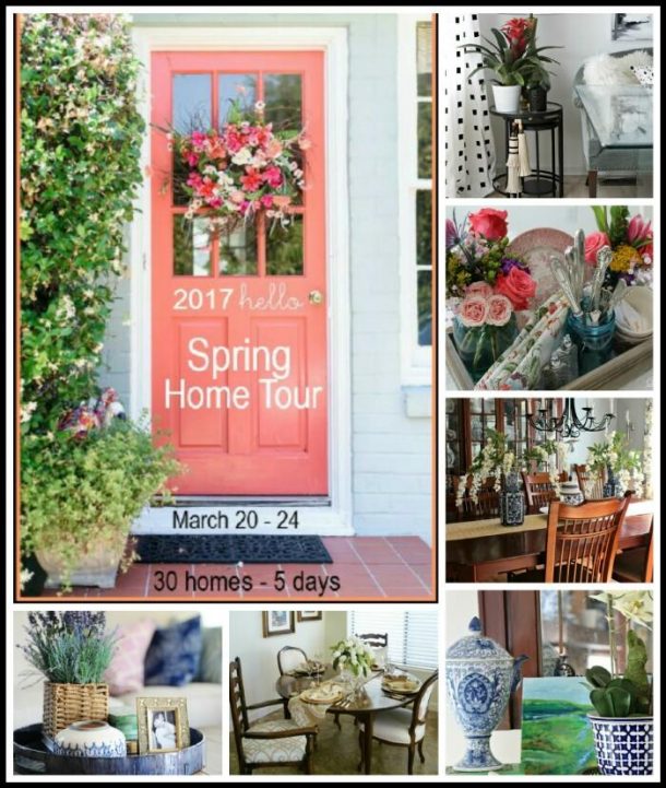 30 Spring Home Tours and Spring Decor Ideas Setting for Four