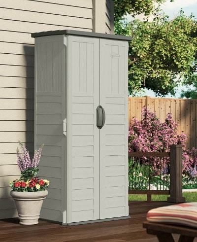 10 Plus Handy and Clever Outdoor Storage Solutions - A vertical tool shed is a must!