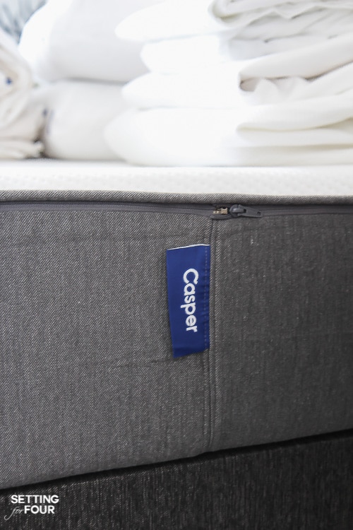 Cozy Bedroom Essentials include a comfortable memory foam mattress with a zippered cover like this one!