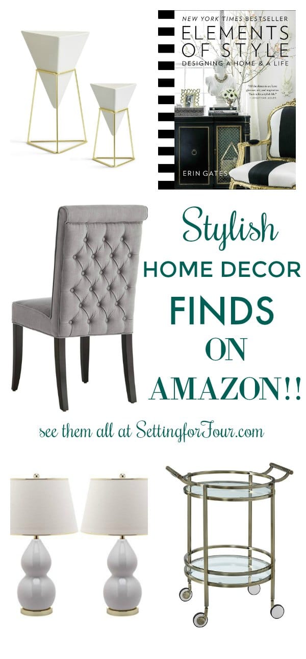 Gorgeous Designer Home Decor and Furniture On Amazon -THAT You Probably Didn't Know About!