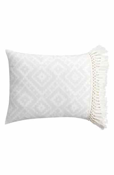 Macrame Pillow Shams for the bed.
