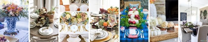 Styled and Set Thanksgiving Entertaining Blog Tour - see 28 creative design bloggers Fall and Thanksgiving decorating ideas!