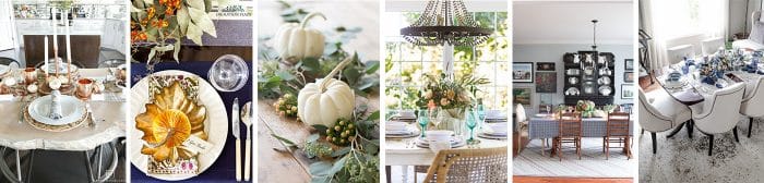 Styled and Set Thanksgiving Entertaining Blog Tour - see 28 creative design bloggers Fall and Thanksgiving decorating ideas!