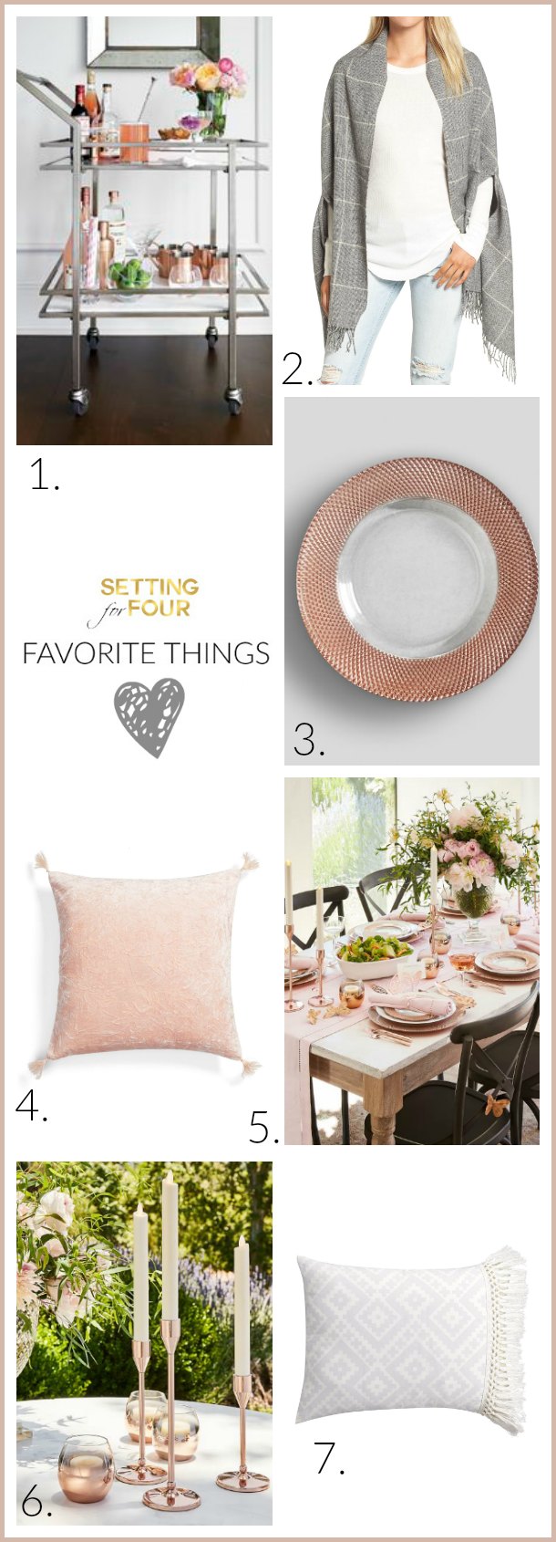 Loving all of these FAVORITE THINGS - latest collection of new market picks that caught my eye! Gorgeous Home Decorations and Fashion ideas to decorate the home and closet!