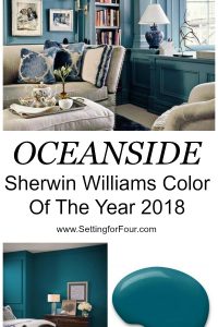 Sherwin Williams Oceanside: Color Of The Year 2018
