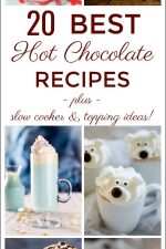 See 20 Best Hot Chocolate Recipes to warm up with when the weather cools! Lots of delicious flavours to try out! Your kids will love these hot cocoa recipes too! Perfect for parties or any time! Includes lots of slow cooker versions to make in big batches.