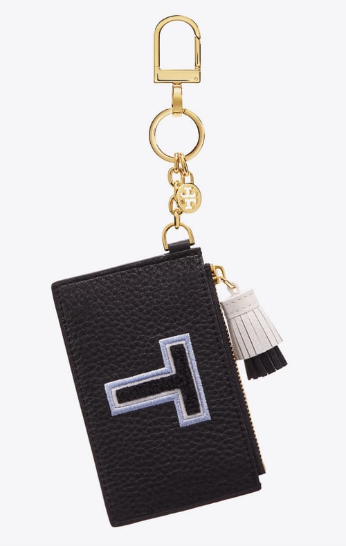 Tory Burch Monogram Card Case Key Fob #accessories #women #fashion #toryburch #gift #giftidea #under50 