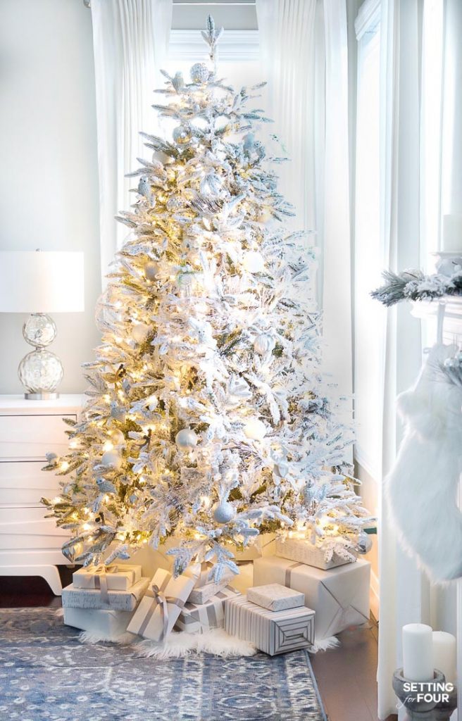 Christmas home tour and decorating ideas. Christmas tree, garland, decor accents, centerpiece ideas and more!