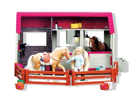 Lori Doll Horse Haven Barn Set - see it and all the BEST TOYS FOR KIDS GIFT GUIDE with 12 top kids gift ideas!