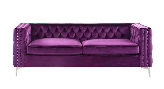 Purple Sofa 