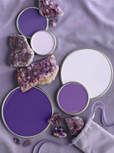 Purple and Violet Paint Color Ideas