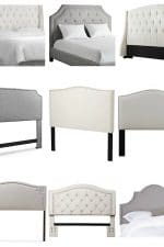Wow! I'm loving these 35 Stylish and Affordable Headboards to turn your bedroom into a relaxing, dreamy oasis! I've rounded up the most gorgeous and inexpensive headboards in neutral colors to give you lots to choose from - turn a boring bedroom into the bedroom of your dreams!