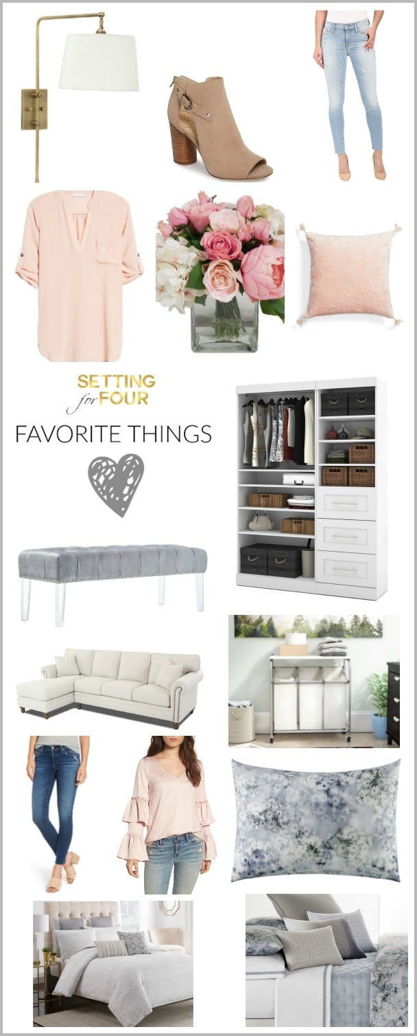 My Favorite Things: Online Home Decor, Fashion and Beauty Items to add some fun and fabulousness to our homes, closets and makeup bags!