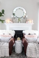 Decorating for Spring doesn't have to be time consuming or expensive! See my easy Spring Mantel Decorating Ideas to add to your mantle! You'll also find 25 Stunning Spring Mantel and Vignette Decorating ideas in this inspirational DIY home decor blog tour.