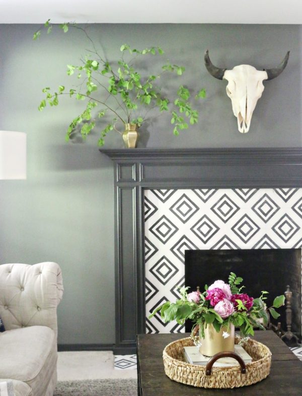 Painting Fireplace Tile 9 Ways to Update Your Fireplace Setting For