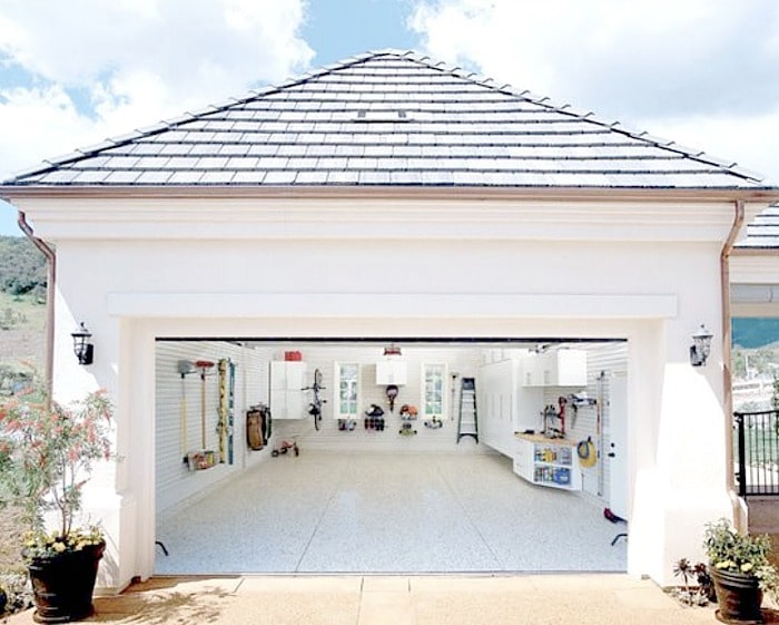 Home Improvement Tips and garage organization ideas.