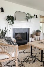 How To Paint Fireplace Tile - Easy DIY project!
