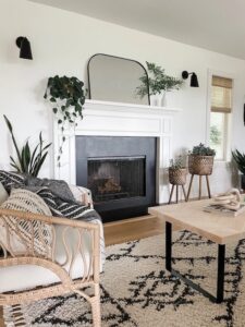 How To Paint Fireplace Tile - Easy DIY project!