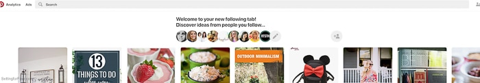 Your New Pinterest Profile and where to find your Pinterest followers.