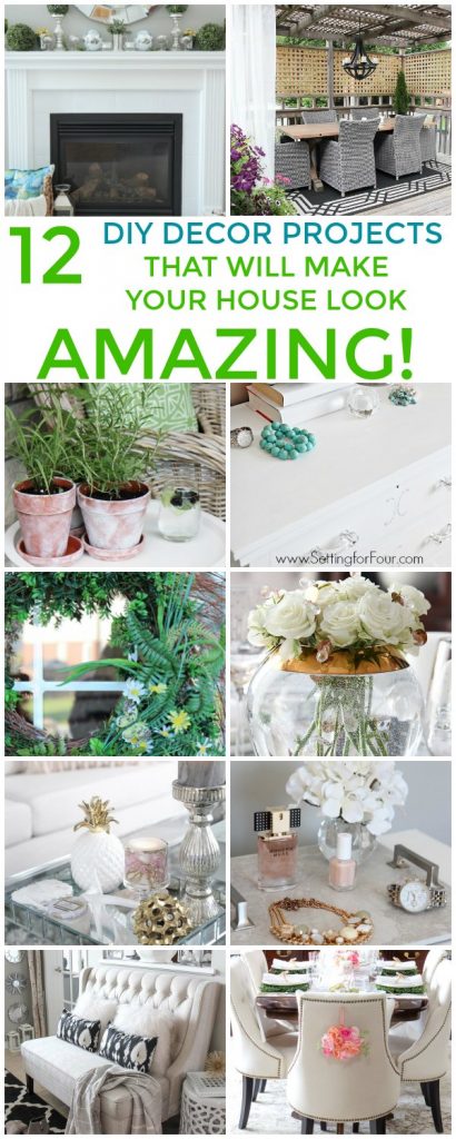 12 DIY Decor Projects That Will Make Your Home Look Amazing!