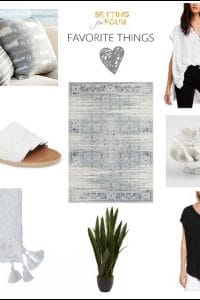 Favorite Things – Home Decor, Fashion & Weekend Sales!
