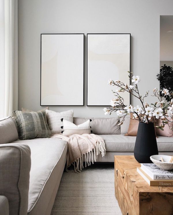 Living Room Area Rug And Wall Decor Ideas for living room small spaces, minimalist, modern living room decor ideas, simple decorating tips, elegant living room ideas