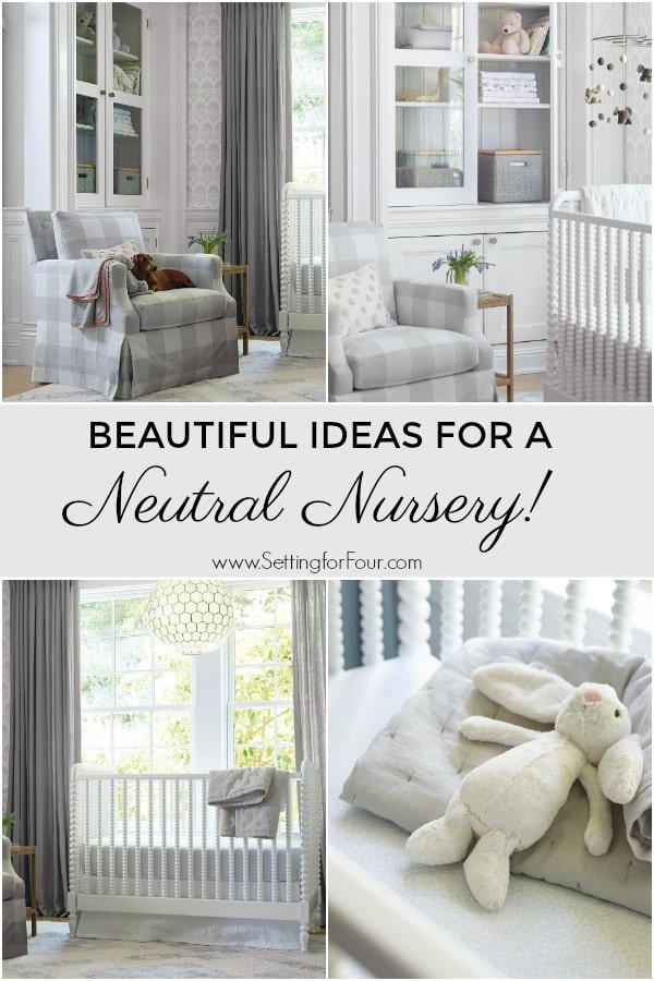 Beautiful Ideas for a Neutral Nursery - furniture and decor ideas! #neutral #nursery #furniture #decor #decorideas #design #boy #girl #genderneutral