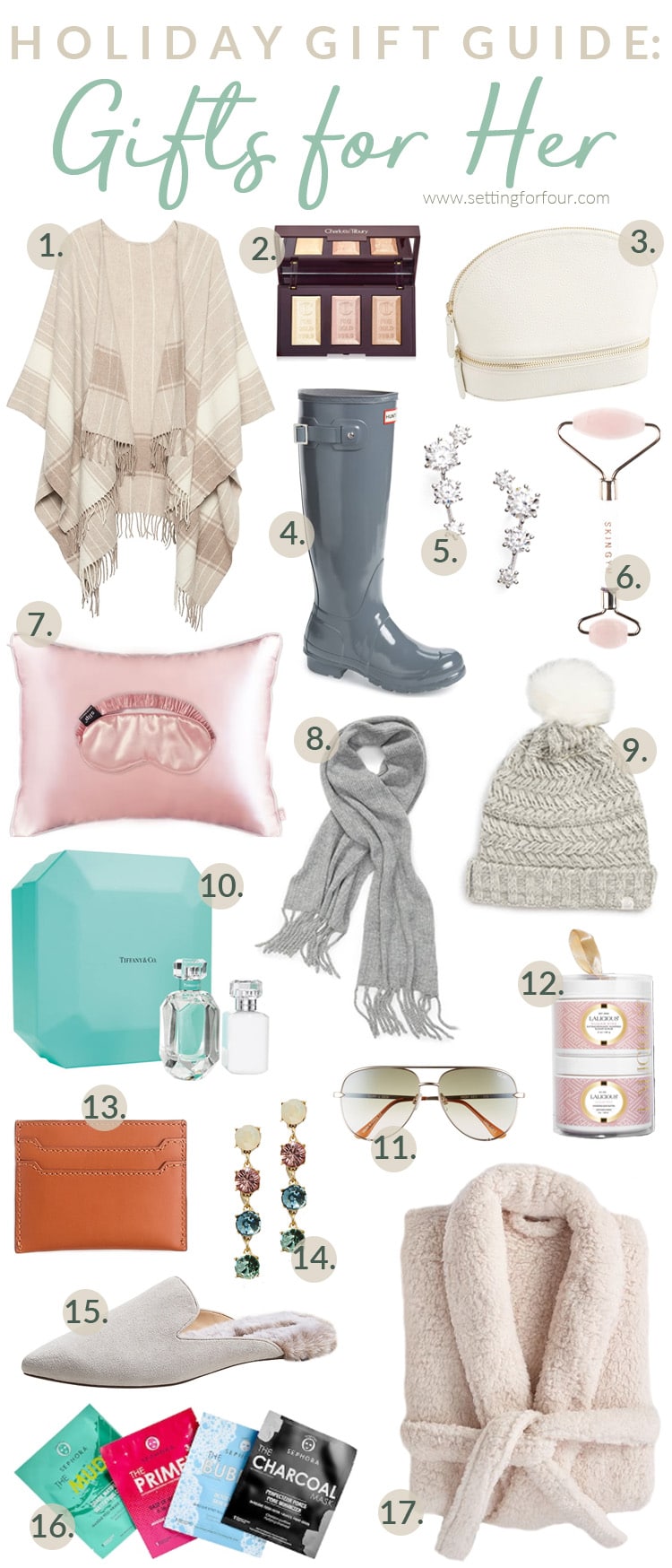 Holiday Gift Guide: Gifts for Her