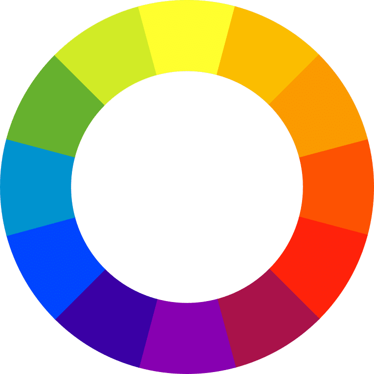 How the color wheel works. #color #design #decor #colorpalettes #colorschemes #decorideas