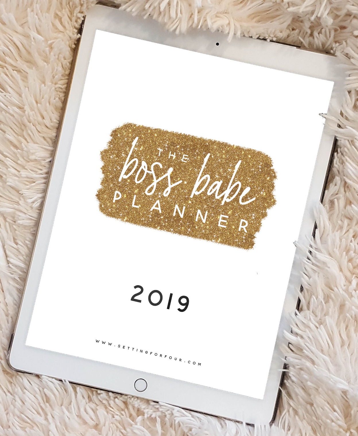 2019 Planner printable pack with 106 pages to organize your life! #planning #planner #menus #mom #family 